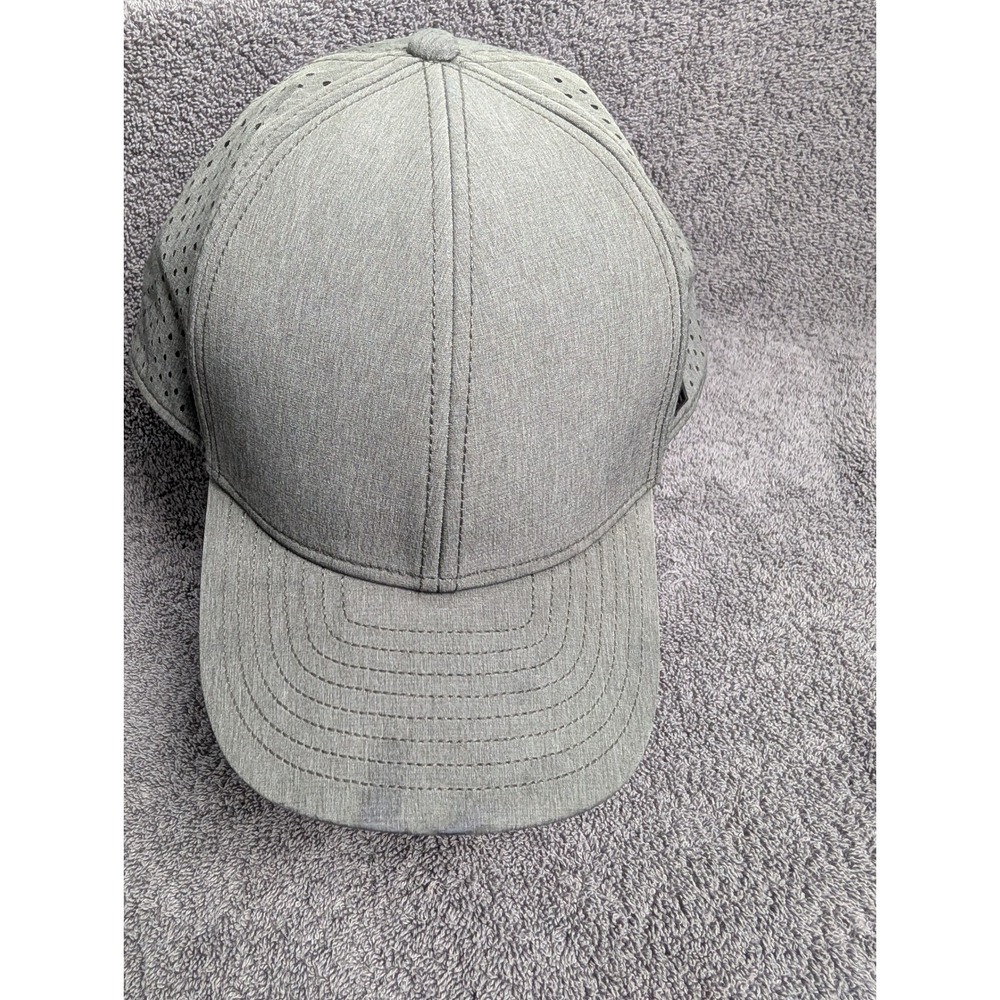 Melin A-Game Hydro Heather Grey Performance Snapback Hat 7473